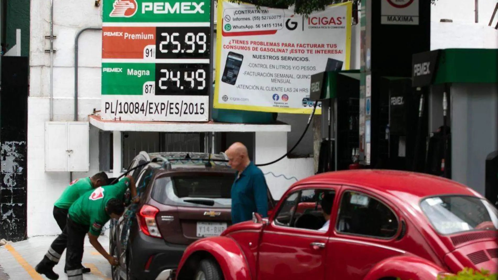 precio de la gasolina